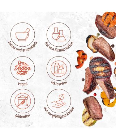  Monte Nativo Monte Nativo BBQ Spice Mix (250g) Delicately Dried Spices BBQ Spices Aromatic Spice Blend - Buy Online on GoSupps.com