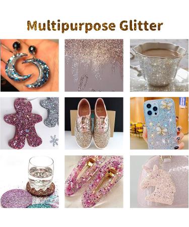 Face and Eye Glitter Set - 20 Assorted Colors for Nail, Body, and Hair Art - Buy Online on GoSupps.com