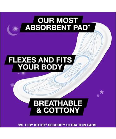 Kotex Natural Balance Overnight Maxi: Absorbent Period Protection - Buy Online on GoSupps.com