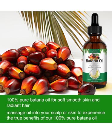 Pure Organic Batana Oil - Cold-Pressed Hair Oil for Hydration & Repair | 60ml | Natural Skin & Body Care - Buy Online on GoSupps.com
