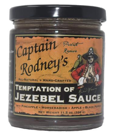 Captain Rodney's Temptation of Jezebel Sauce, 11 Ounce