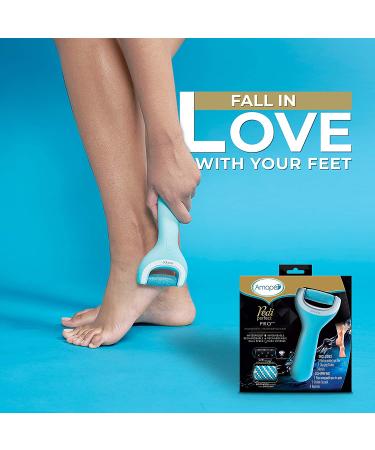 Amope Pedi Perfect Pro Wet & Dry Foot File - Rechargeable Callous Remover for Feet - Buy Online on GoSupps.com