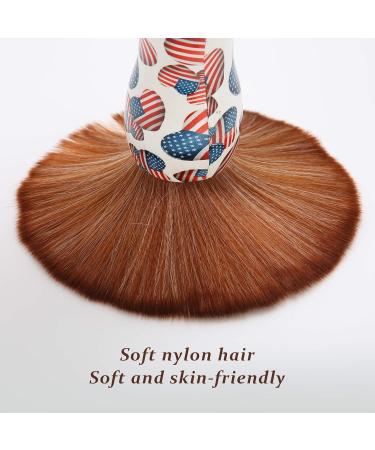 Neck Hair Removal Brush Unique Design Barber Accessories Neck Dust Brush Soft Nylon Bristle for Salon for Hair Cutting - Buy Online on GoSupps.com