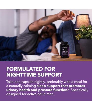 HAVASU NUTRITION Saw Palmetto PM for Men with Melatonin 3mg (60 Servings) & Pumpkin Seed Oil with Saw Palmetto for Men (60 Servings) - Buy Online on GoSupps.com