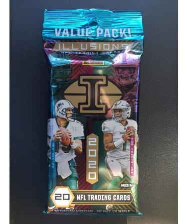 2020 Panini Illusions NFL Football VALUE pack (20 cards/pack)