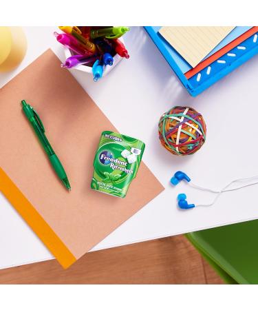 FREEDENT Refreshers Chewing Gum Mint Green Box of 30 Dragees 67 g - Buy Online on GoSupps.com