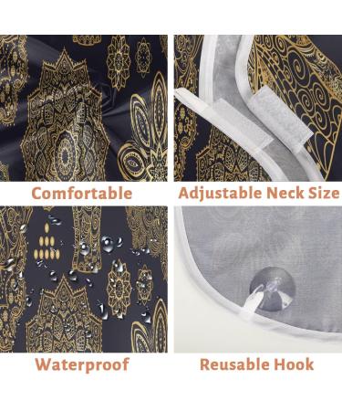 Ethnicity Elephant Beard Bib Apron for Men - Waterproof Hair Catcher with Suction Cups | Perfect Grooming Gift - Buy Online on GoSupps.com