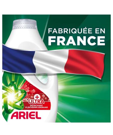 Ariel Liquid Laundry Detergent 70 Washes +Ultra Stain Remover Removes Stubborn Stains Even After 7 Days Made in France - Buy Online on GoSupps.com