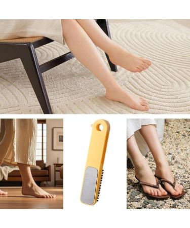 Lime pour pieds grattoir callosit s double face | Grattoir de nettoyage des doigts secs multifonction pour adultes hommes femmes toilettes voyage salon douche bain spa Citronier - Buy Online on GoSupps.com