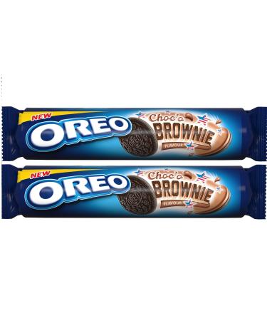 Oreo Oreo Brownie 154g - Pack of 2