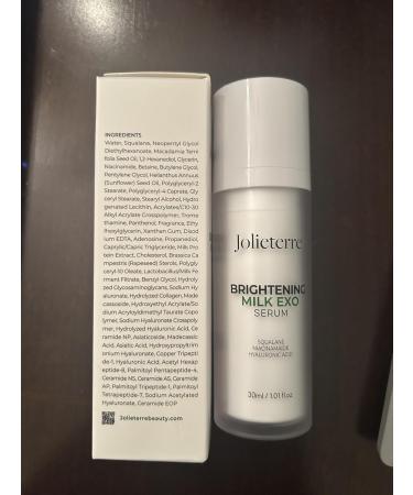 Jolieterre Brightening Milk Serum Rejuvenation Deep hydration and Brigtening Formula 30ml - Buy Online on GoSupps.com