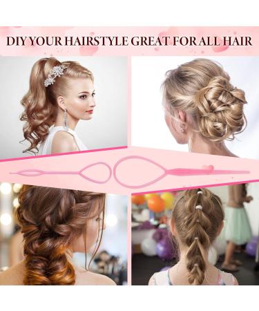 Hair Wax Stick Set for Flyaways - Trendy Styling Tools for Women Girls & Teens | Perfect Christmas & Birthday Gifts - Pink - Buy Online on GoSupps.com