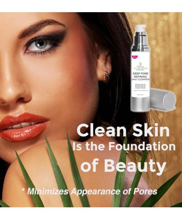 Victoria's Body Shoppe Deep Cleaning Pore Refining Face Cleanser - Anti-Aging Hydrating Formula | Celebrity Model Series - Shop Internationally - Buy Online on GoSupps.com