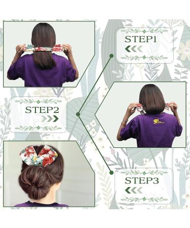 6-Piece Deft Bun Hair Maker Set | French Twist Bun Hair Tool for Women | Stylish Summer Headband & Hairpin | Flexible Twist Maker in Multi Colors - Buy Online on GoSupps.com