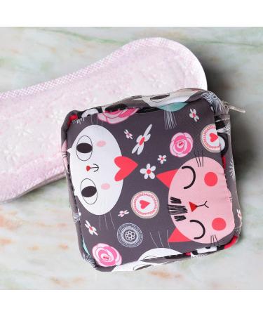Shop Healeved 2S Aunts Towel Storage Bag for Women - Moon Pads Holder & Bandage Box - Travel & Breastfeeding Essential 13x13cm - Buy Online on GoSupps.com