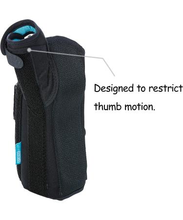 Ossur Formfit Thumb Spica Wrist Brace for DeQuervain's Tendonitis & Arthritis | Removable Aluminum Stays, Contact Closure Straps | Breathable Material | Right X-Small - Buy Online on GoSupps.com