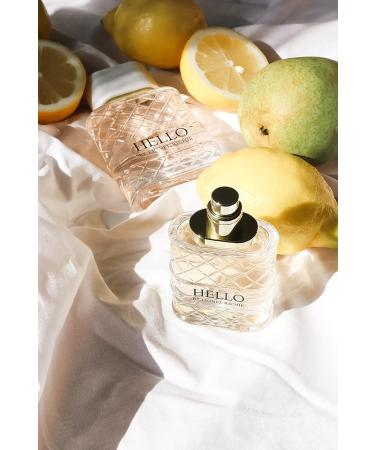 Lionel Richie Hello for Women - A Lush Sweet And Indulgent Fragrance - Light Romantic Floral Chypre Eau De Toilette With Notes Of Pear And Jasmine - Fresh Feminine Long Lasting Scent - 3.4 oz 3.4 Ounce (Pack of 2) - Buy Online on GoSupps.com