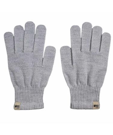 Minus33 Merino Wool Glove Liner - Warm Base Layer - Ski Liner Glove - 3 Season Wear - Multiple Colors and Sizes X-Large Ash Gray