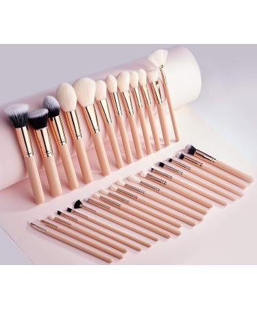 Jessup 30 Pcs Makeup Brush Set - Premium Synthetic Hair for Face & Eye Makeup | International Shipping Available - Buy Online on GoSupps.com