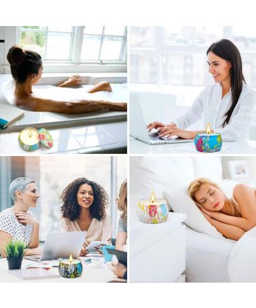 Scented Candles Gift Set 4-Pack | 100% Natural Soy Wax Aromatherapy Gifts for Her | Perfect for Christmas Birthdays & Mother's Day - Opulent Garden - Buy Online on GoSupps.com