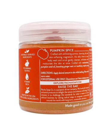 Buy PACHA SOAP Pumpkin Spice Whipped Soap & Scrub 8 OZ - Luxurious Exfoliating Body Care for Fall | International Shipping Available - Buy Online on GoSupps.com