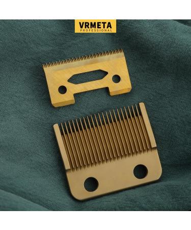 VRMETA New Upgrade Professional Replacement Hair Clipper Blades for Wahl Clippers Wahl 5-Star Senior Magic Clip Compatible with 8148 8504 1919 2241 2240 8591(Gold) - Buy Online on GoSupps.com