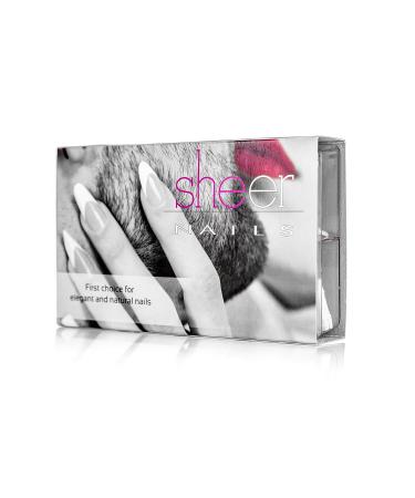 Sheernails Fiberglass Tips - 24 Pieces in 8 Sizes | Premium Quality Nail Enhancements for Perfect Manicure - Buy Online on GoSupps.com