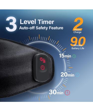 Heated Eye Mask Graphene | Cordless Warm Eye Compress | 3 in 1 Sleep Mask & Cooling Gel Strip for Dry Eyes Relaxation Meditation | Travel-Friendly for Men & Women - Buy Online on GoSupps.com