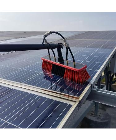 Window Cleaning Pole Water Fed Telescopic Brush for Photovoltaic Panel Cleaning Trucks Windows Telescopic Water Fed Brush (Color : 7.2m/24ft) (3.6m/12ft) - Buy Online on GoSupps.com