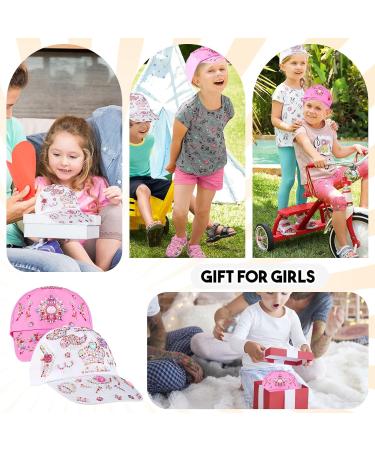 Personalized DIY Baseball Cap Set for Girls - Adjustable Glittering Sun Hat with 8 Leaves Stones - Buy Online on GoSupps.com