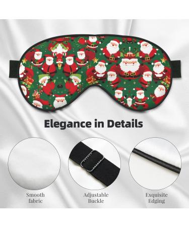 Buy Xmas Funny Gnomes Print Sleep Eye Mask | Soft Eye Cover for Travel & Naps - Perfect Gift for Men & Women - Buy Online on GoSupps.com