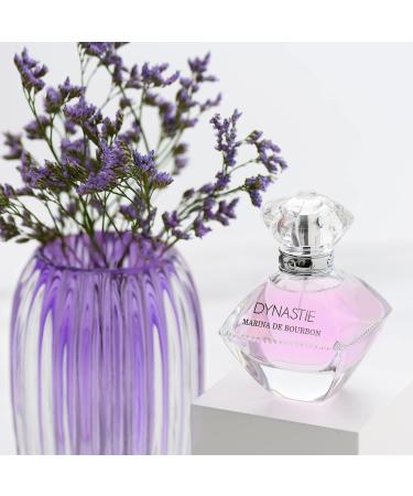Dynastie Mademoiselle by Princesse Marina De Bourbon - Eau de Parfum for Women - Opens with Pear Mandarin Orange and Black Currant - Blended with Peony - For Joyful and Fanciful Ladies - 3.4 oz - Buy Online on GoSupps.com