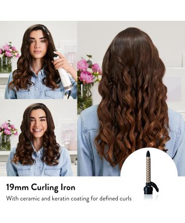 Bellissima 8-in-1 Interchangeable Hot Air Brush Dryer and Volumizer with Ion Technology, Ceramic and Keratin Coated Brushes - 1000W UK Plug - Buy Online on GoSupps.com