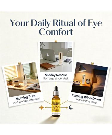 Genuine Honey Eye Cleansing Serum Honey Eye Drops 15ml (2 PCS Unscented) Unscented 0.5 Fl Oz (Pack of 1) - Buy Online on GoSupps.com