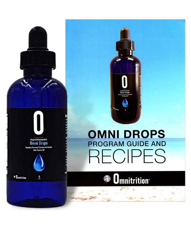 Original Omnitrition Homeopathic Omni Drops with Vitamin B12-4 oz, and Program Guide