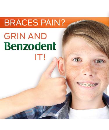 Benzodent Dental Pain Relief Cream - Topical Anesthetic, 1oz Tube - Buy Online on GoSupps.com