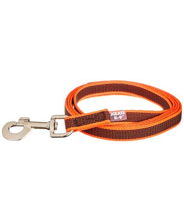 IDC Color & Gray rubberized leash 20 mm x 2 m without loop orange-gray Orange-gray 20 mm x 2 m (without loop)
