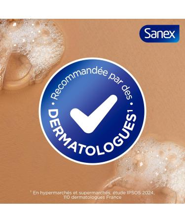 SANEX - Derma Th rapie - Cr me de douche anti-dess chement - Gel Douche - Peaux tr s s ches - R duit les d mangeaisons - Complexe d acides amin s et acide hyaluronique - 425ml Secheresse Cutan e - Buy Online on GoSupps.com