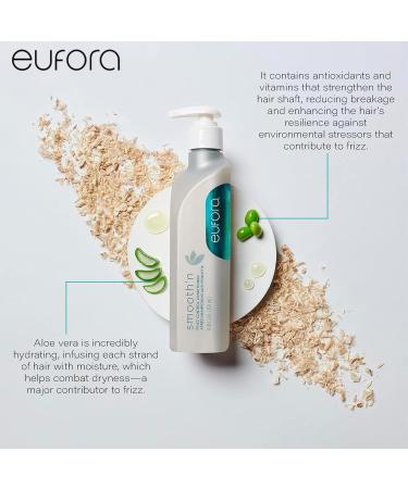 Eufora Smooth n Frizz Control Conditioner 8.45 oz - Anti-Frizz Hair Treatment for All Hair Types - Buy Internationally - Buy Online on GoSupps.com