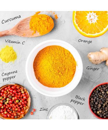 Ginger Shot with Vitamin C and Zinc - 125g Ginger Shots with Turmeric and Orange - Buy Online on GoSupps.com