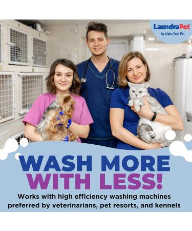 LaundraPet Premium Laundry Detergent - Remove Animal Odors & Stains | Ideal for Home, Clinic, or Kennel | Economical Pet Detergent | 64 Oz - Buy Online on GoSupps.com