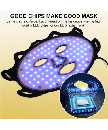 Zupora Red Light Therapy Mask - LED Face Rejuvenation & Skin Care | Red & Blue Light Therapy for Glowing Skin - Buy Online on GoSupps.com