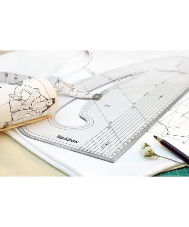 Liquidraw Pattern Maker Quilting Ruler - Metric Clear | Pattern Marking Tool - Buy Online on GoSupps.com