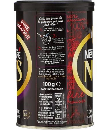 Nescaf NES Caf Soluble Bo te de 100g (Lot de 2) OMOQ 100 g (Lot de 2) - Buy Online on GoSupps.com