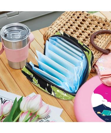 Women s Band Storage Bag for Menstrual Cup & Make-Up - Large Capacity Travel Organizer in Camo Green - Buy Online on GoSupps.com