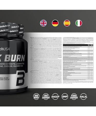 Biotechusa Black Burn Powder - Advanced Thermogenic Formula with 26 Active Ingredients for Fat Metabolism & Energy Boost | Plant Extracts Vitamins & Minerals | 210g Watermelon Flavor - Buy Online on GoSupps.com