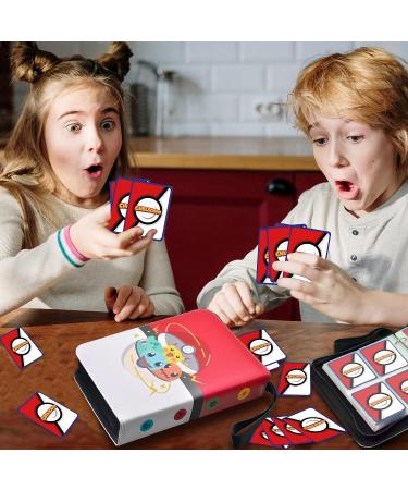 CHELSOND 4-Pocket Pokemon Card Binder | Portable Collector Album Holder | 400 Cards, 50 Removable Sleeves | Trading Card Display Case - White - Buy Online on GoSupps.com