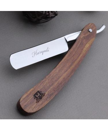 Haryali London 5-Part Sustainable Razor Set | Eco-Friendly Shaving Brush Leather Polish and Wooden Box | Perfect for International Shipping - Buy Online on GoSupps.com