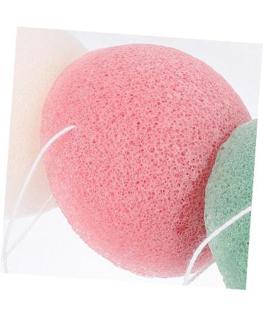 FRCOLOR 3pcs Reusable Face Scrubber & Exfoliating Pads | Eco-Friendly Bath Sponge for Makeup Removal & Facial Care - Buy Online on GoSupps.com