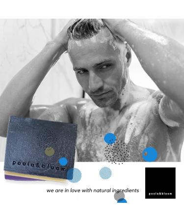 Men's Shower Gel Collection - Natural Black Detox Soap | Palm Oil-Free Solid Gel for Nourishing Care & Cleansing - Buy Online on GoSupps.com